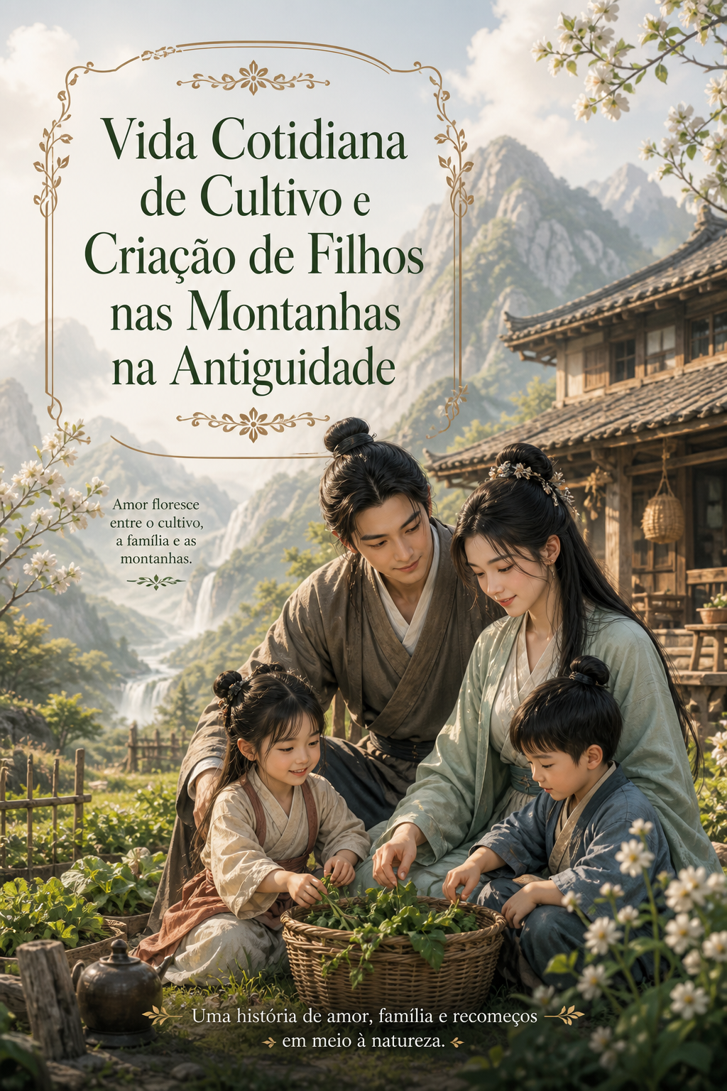 Vida Cotidiana de Cultivo e Criação de Filhos nas Montanhas na Antiguidade