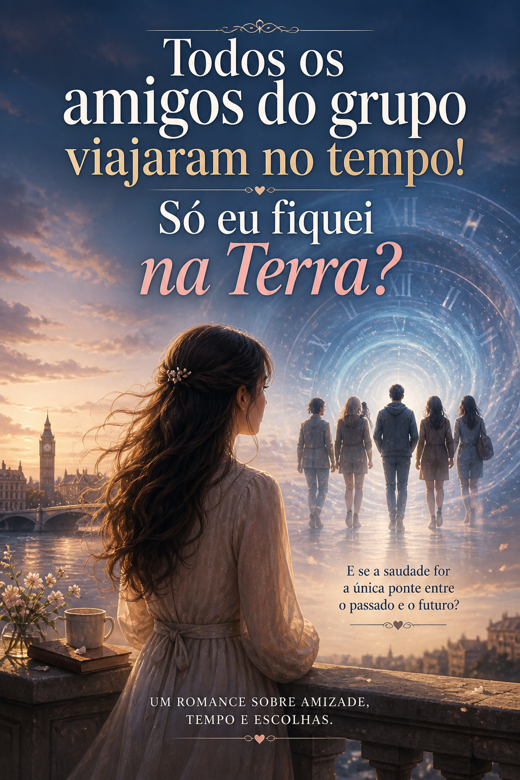 Todos os amigos do grupo viajaram no tempo! Só eu fiquei na Terra?
