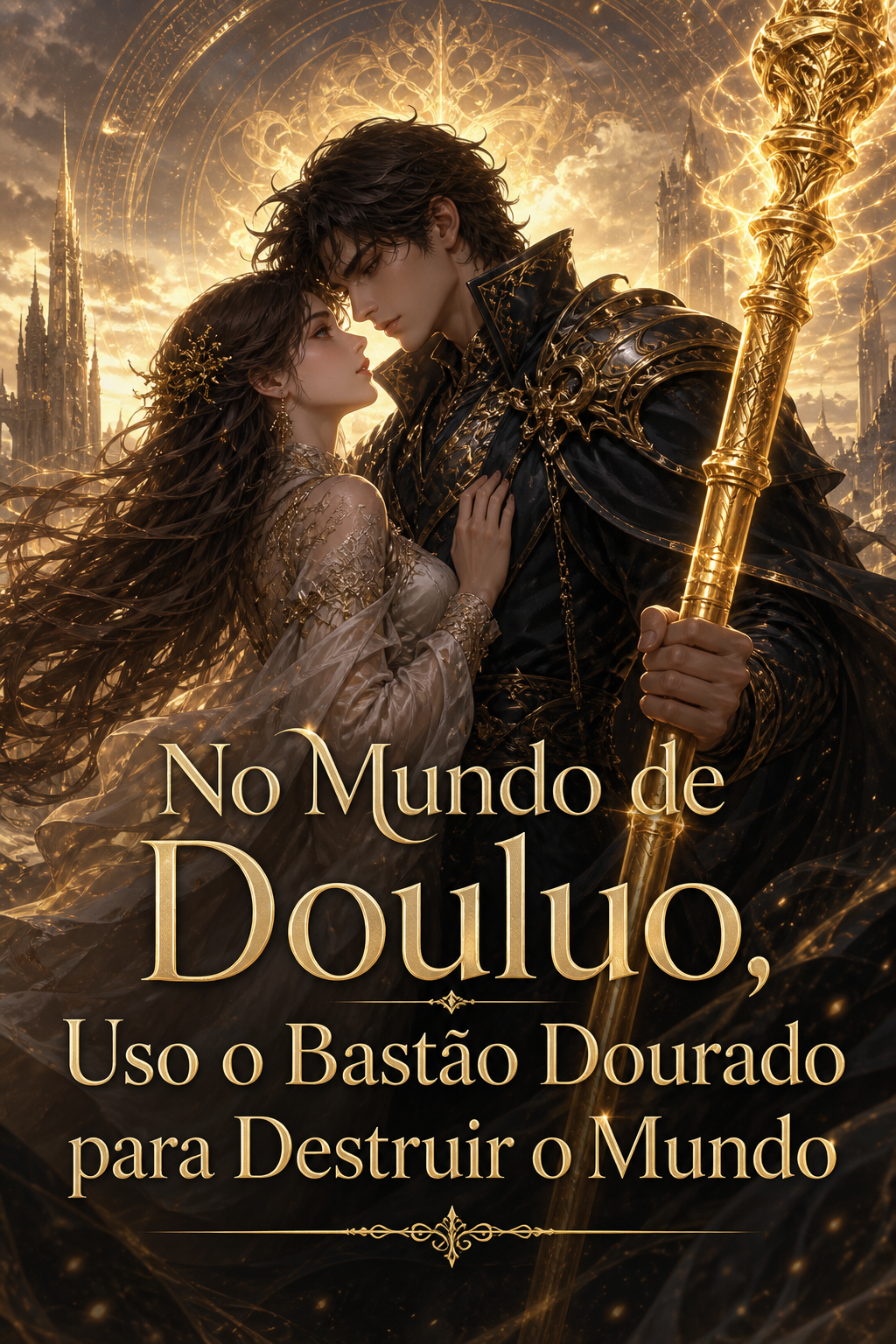 No Mundo de Douluo, Uso o Bastão Dourado para Destruir o Mundo
